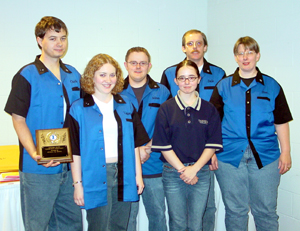 Kaskaskia College's 1st place College Bowl team
