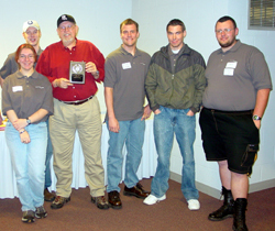 Rend Lake College's 3rd-place College Bowl team